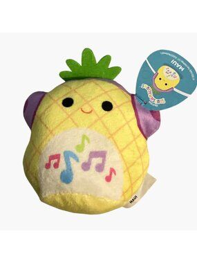 Original Squishmallows Maui Pineapple Plush McDonalds 2023 Toy With Tags